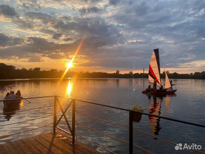 Аренда беседки на берегу