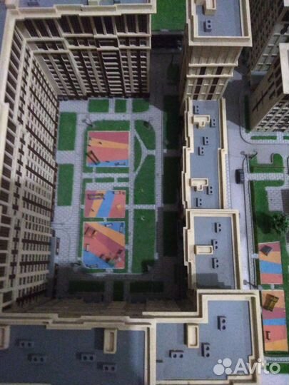 Макет домов ул.Бухвостова Москва