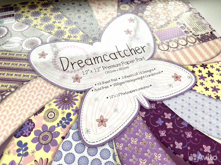 Бумага для скрапбукинга: Dream Catcher; Jubilee;