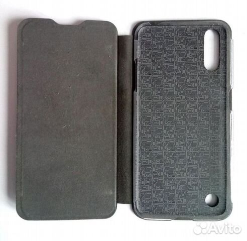 Чехол-книжка на Samsung Galaxy A01 (черная)