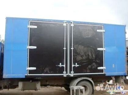 Ворота с порталом на фургон