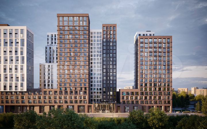 Апартаменты-студия, 17 м², 19/21 эт.