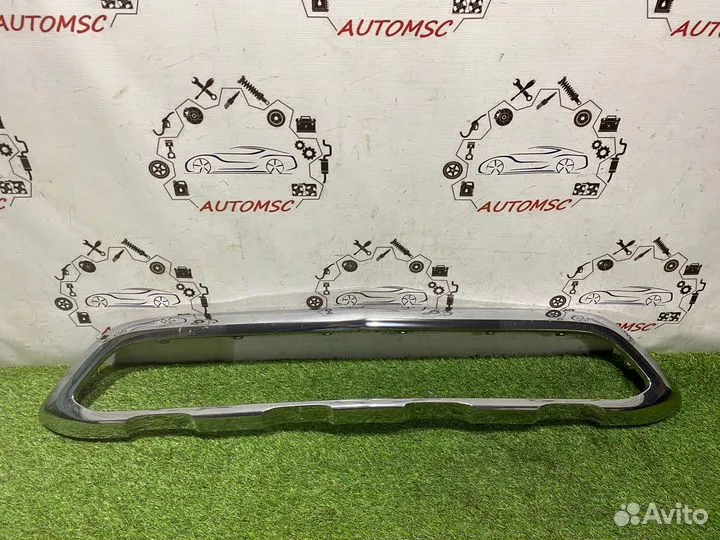 Хром переднего бампера Mercedes W253 X253 GLC