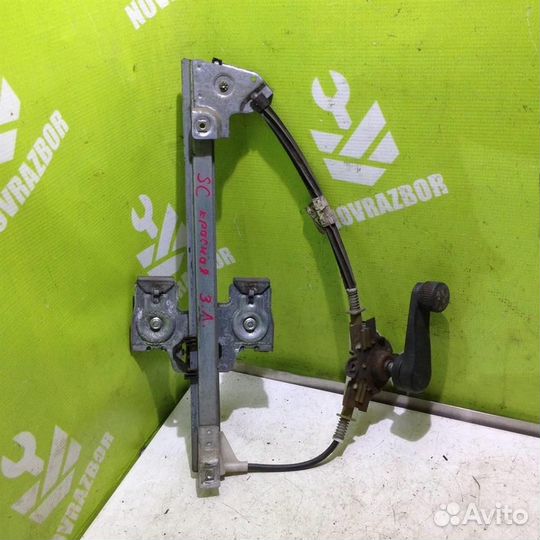 Стеклоподъемник механ. задний левый Сеат Кордоба