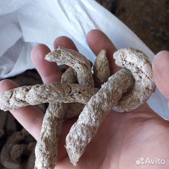 Экструдированный комбикорм для животных