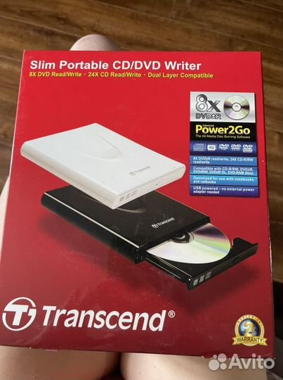 Оптический привод transcend cd/dvd writer