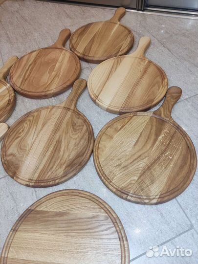 Кухонная утварь из дуба и ясеня