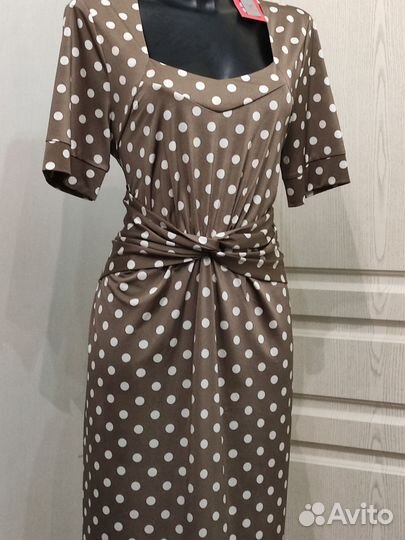 Летнее платье в горох. Прибалтика. Бренд vito