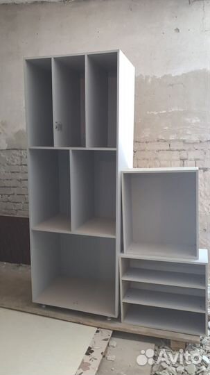 Полки, шкафы, тумбы, столы