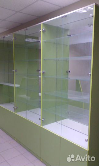 Витрины прилавки стеллажи торговое оборудование