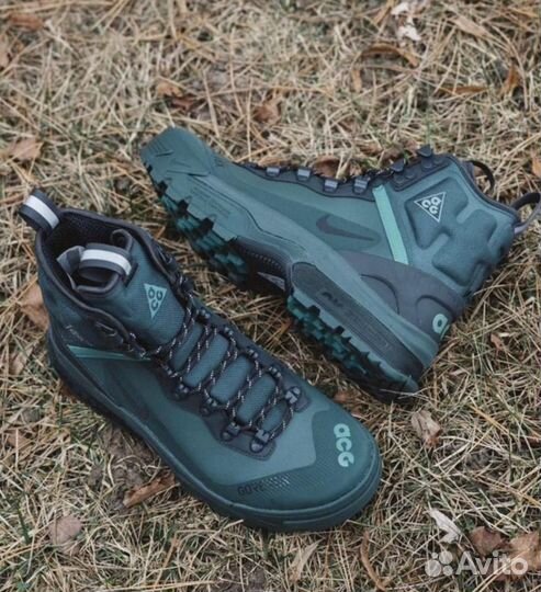 Ботинки Nike ACG air Zoom Gaiadome gore tex Green