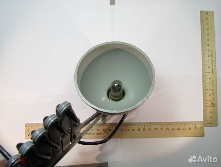 Лампа светильник раздвижной СССР 