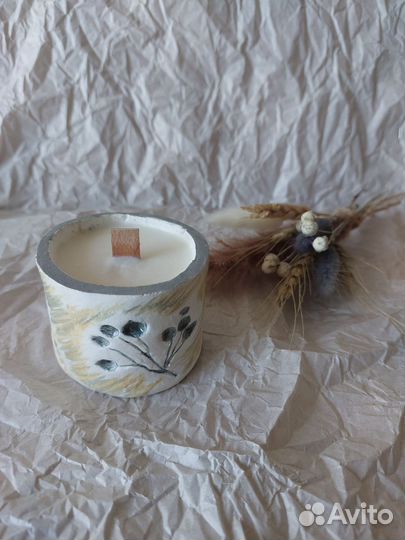 Свеча соевая