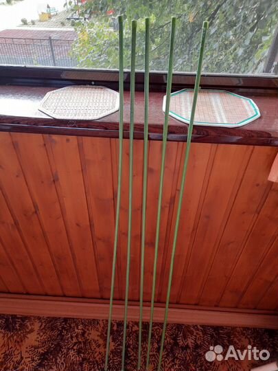 Штекер садовый опора для цветов кокосовое волокно