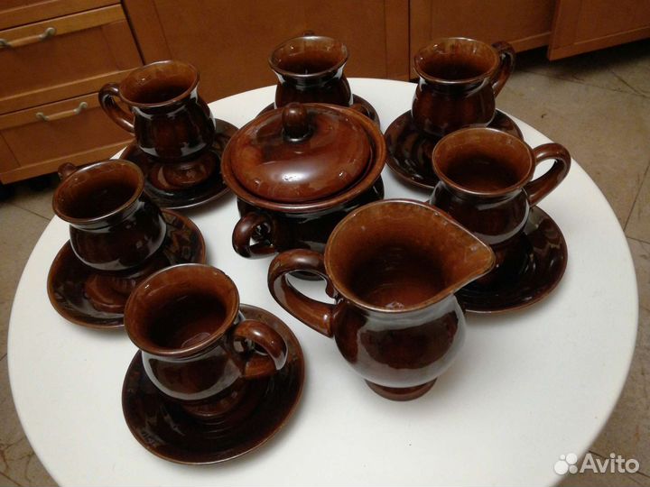 Сервиз чайный Гжель. СССР