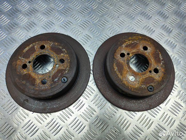 Диск тормозной задний Toyota Corolla 9 E120 1.4