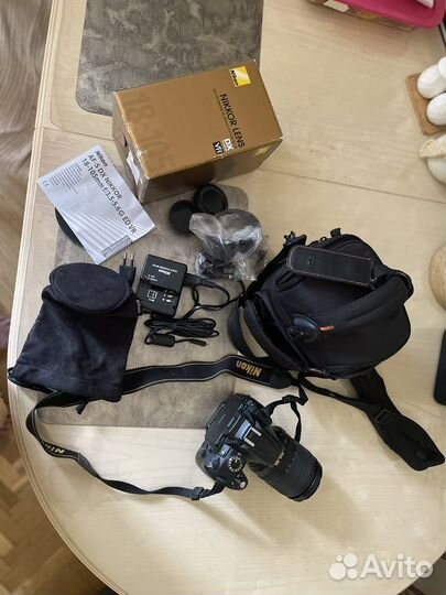 Зеркальный фотоаппарат nikon d5000, 18-105VR