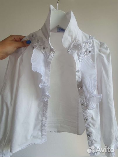 Школьная блузка 140