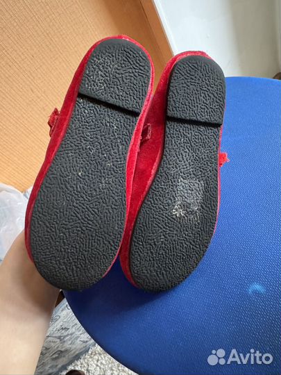 Балетки бархатные