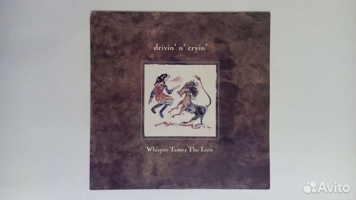 LP Drivin' N' Cryin' - Whisper Tames The Lion 1988
