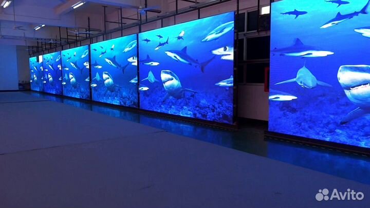 Светодиодный экран для помещения 608*320см