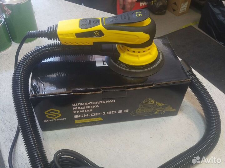 Шлифмашинка бесщеточная эксцентриковая ход 2,5 мм