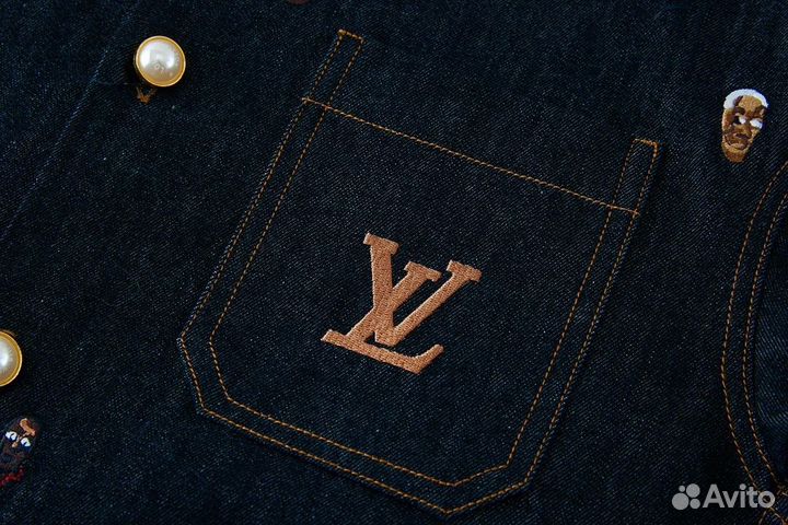 Джинсовая рубашка Louis Vuitton