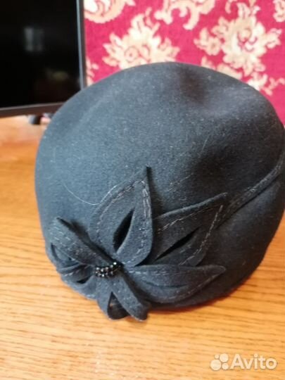 Шляпа фетровая женская