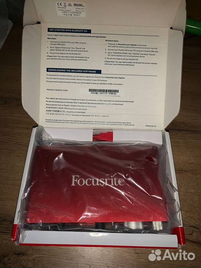 Focusrite scarlett 2i2
