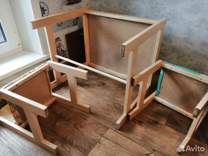 Набор мебели для ребенка стол+2 стула