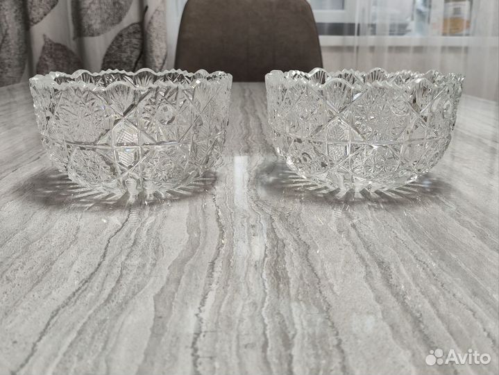 Хрусталь СССР, посуда