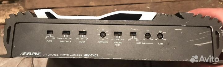 Усилитель Alpine MRV-T407 2-х канальный