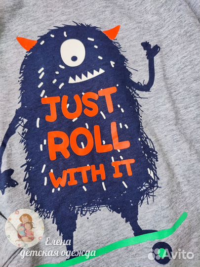 Лонгслив для мальчика 104 110