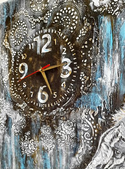 Картина -часы 