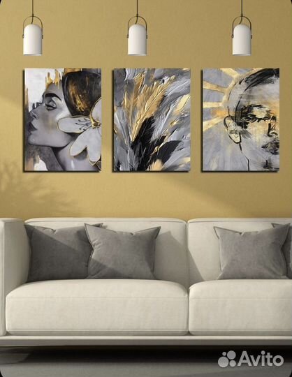 Картина триптих