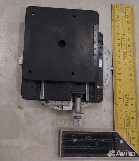 Координатный столик к микроскопу