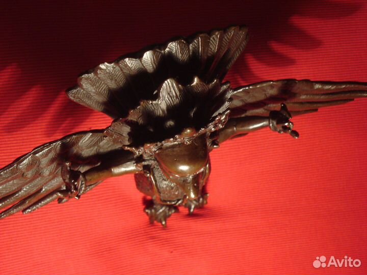 Бронза Птица Гаруда Герб Тайланд ввс Индонезия 21