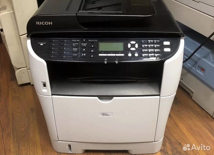 Мфу лазерное Ricoh SP 3500SF, ч/б, A4, USB, сеть