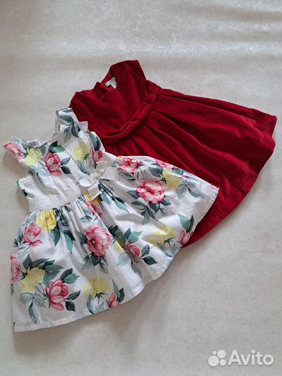 Платье для девочки 86