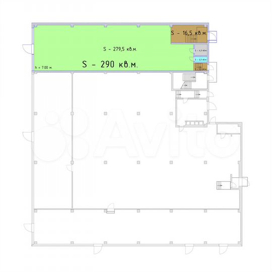 Торговая площадь, 290 м²