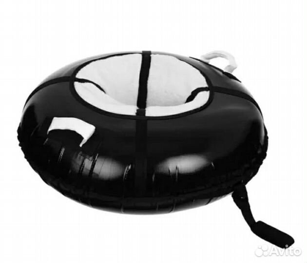 Тюбинг ватрушка 90 см меховая