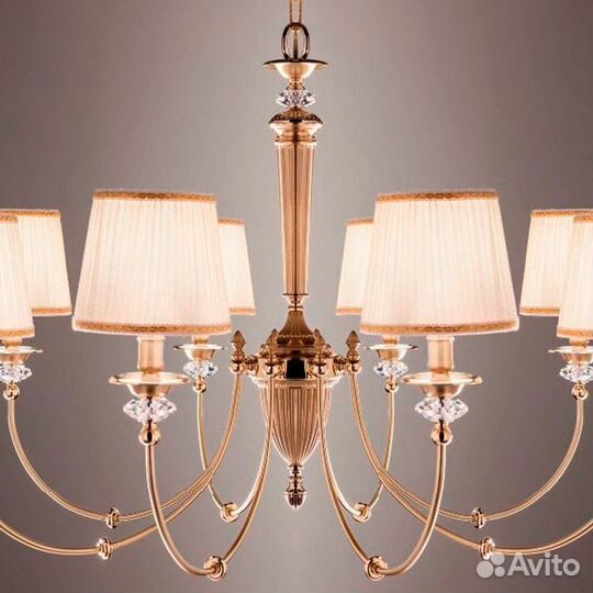 Подвесная люстра Zonca с кристаллами Swarovski