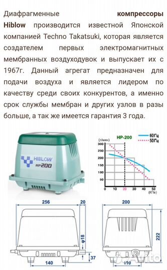 Компрессор для септика