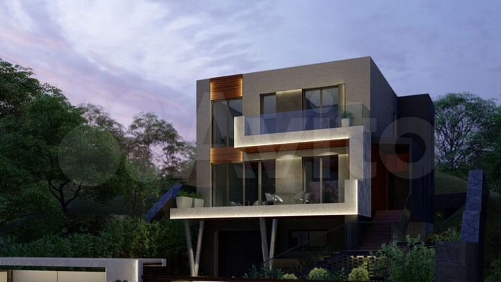 Коттедж 247 м² на участке 7 сот.