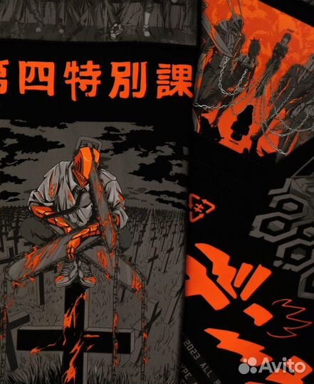 Худи Denji nikifilini человек бензопила