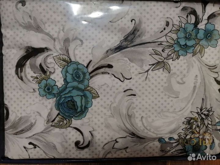 Постельное белье 2спальное с европростыней