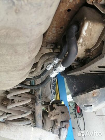 Шланги заднего контура Pajero, заглушки