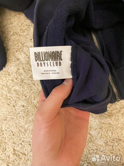 Billionaire boys club зип худи