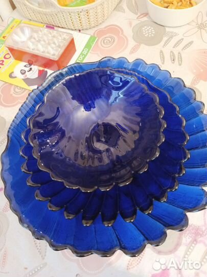 Набор салатников(стекло)