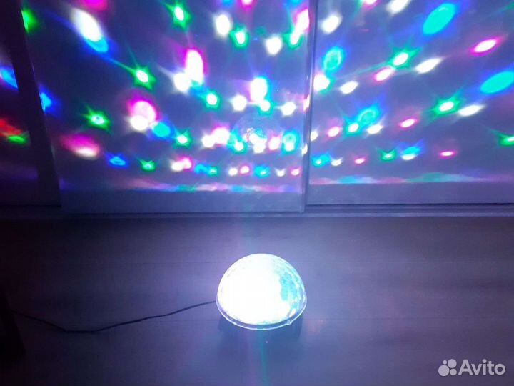 Диско шар музыкальный с usb